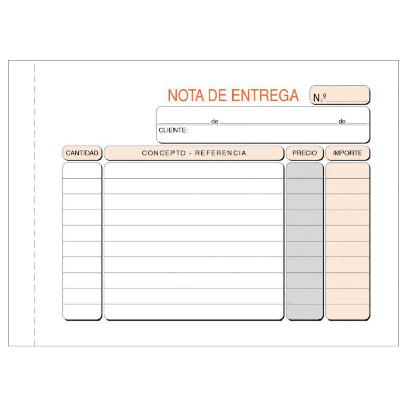 Talonario Entregas Plus Office 153mmx109mm Original 100 Hojas