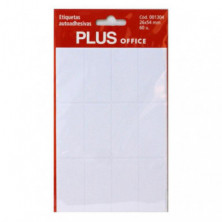 Etiquetas Autoadhesivas Plus Office 26mmx54mm 60 Etiquetas 5 Hojas