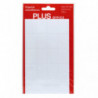 Etiquetas Autoadhesivas Plus Office 22mmx32mm 100 Etiquetas 5 Hojas