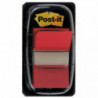 Banderitas Post-It 25,4mmx43mm Dispensador Rojo 50 ud.