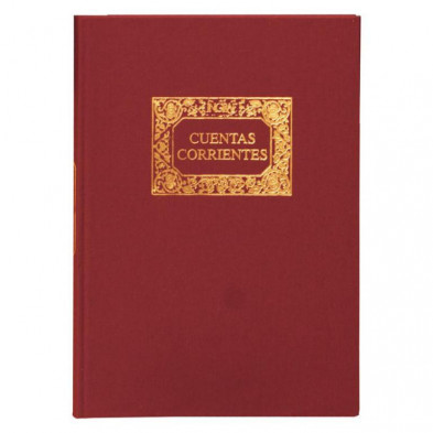 Libro Cuentas Corrientes Miquel Rius 220mmx312mm 100 Hojas