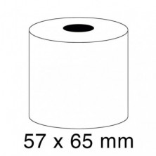 Rollo papel sumadora 60g 57x65mm