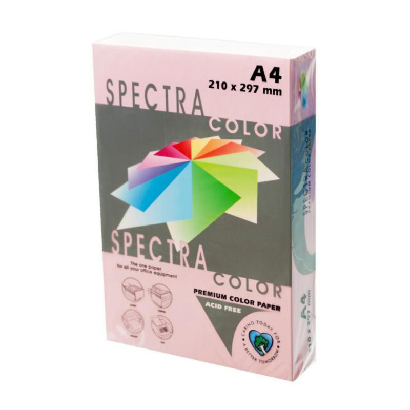 Papel A4 Spectra 80g 500 Hojas Rosa Claro