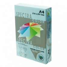 Papel A4 Spectra 80g 500 Hojas Azul Cielo