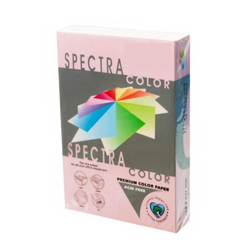 Papel A3 Spectra 80g 500 Hojas Rosa Claro